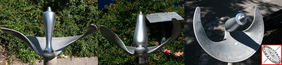 Equatorial sundial Bernhardts roller